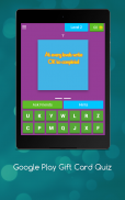 Play Gift Card Quiz screenshot 14