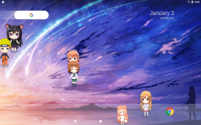 Anime Live2D Fond d'écran screenshot 5