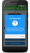 Auto Battery Saver screenshot 4