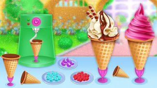 Ice Cream Cone Icecream Maker screenshot 0