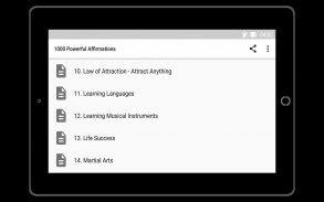 1000 Powerful Affirmations screenshot 2