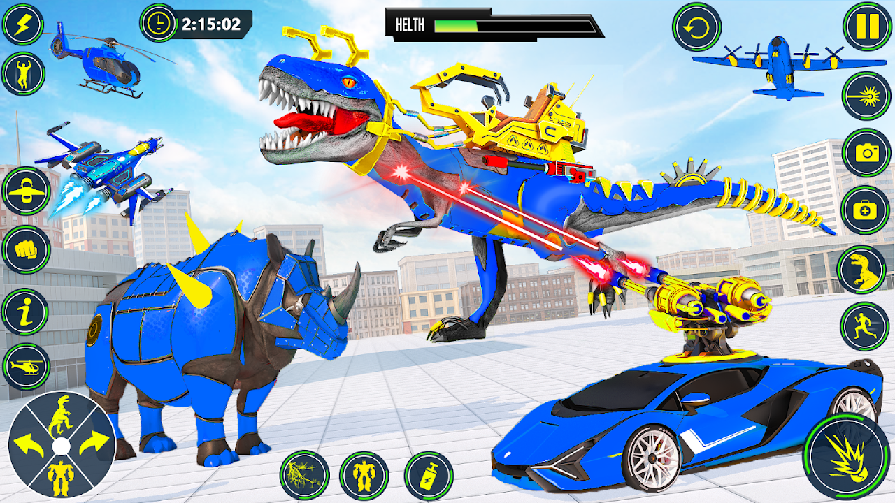 Dino Transform Robot Car Game - Загрузить APK для Android | Aptoide