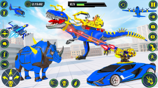 Dino Transform Robot Car Game screenshot 5