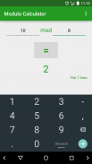 آلة حاسبة المودولو screenshot 0
