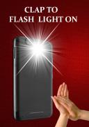 Flashlight on Clap screenshot 3
