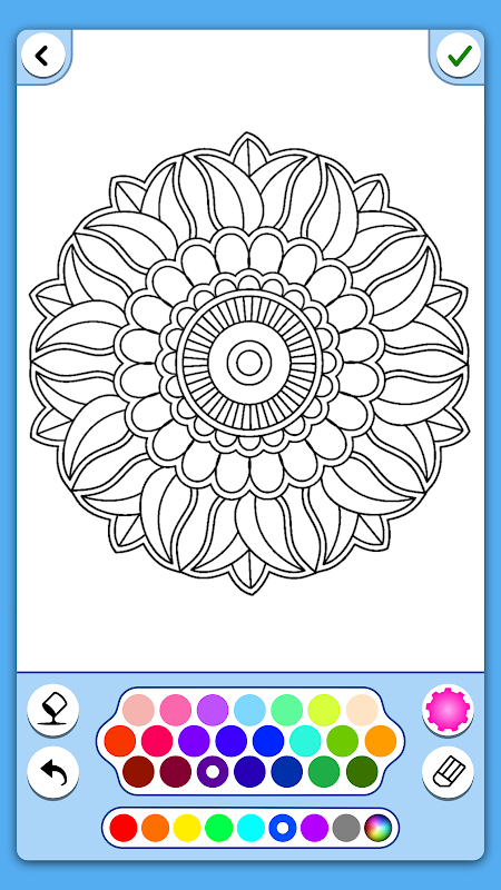 Download do APK de Livro para colorir Mandala para Android