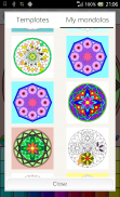 Mandalas pages à colorier screenshot 18