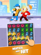 Match Hit - Puzzle Fighter screenshot 1