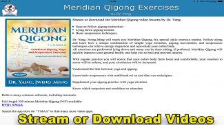 Meridian Qigong Exercises screenshot 7