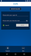 VAPR MOBILE BANKING screenshot 1