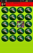 Colorful Frogs Memory Game screenshot 1