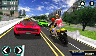 MotorBike Taxi Simulator -Tourist Bike Driver 2020 screenshot 7