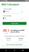 BMI Calculator screenshot 2