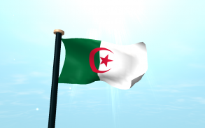 Algeria Flag 3D Free Wallpaper screenshot 9