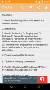 The Child and Adolescent Labour Prohibition Act screenshot 0