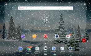 Snowy Winter Theme screenshot 4