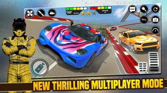 Jugando Juegos de Carros - Impossible Stunt Car Tracks 3D 