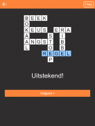 Kruiswoordpuzzel Nederlands screenshot 5