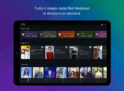 Mediaset Infinity TV screenshot 1