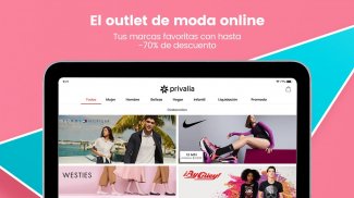Privalia MX - Outlet de moda con ofertas hasta 70% screenshot 3