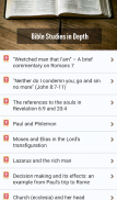 Bible studies in depth of life screenshot 2