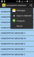 Homeopathic treatment screenshot 1