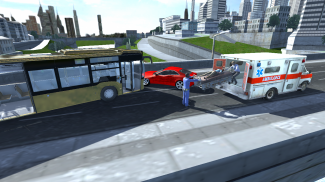 City Rescue Ambulance Helicopter & Boat Simulator screenshot 2