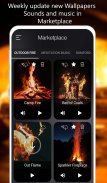 Crackling Fire Sounds: Relaxing Fireplace HD screenshot 5