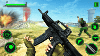 US Army Commando Battleground Shooting Games screenshot 0