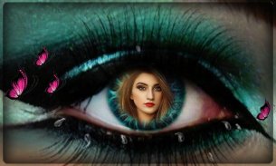 Eye Photo Frame – Photo in Eye Editor screenshot 1