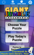 Giant Jumble Crosswords screenshot 9