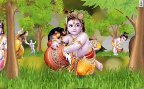 4D Little Krishna Wallpaper screenshot 13