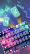 Galaxy Skies Keyboard Theme screenshot 0