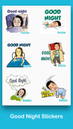 Good night sticker wishes for WhatsApp screenshot 1