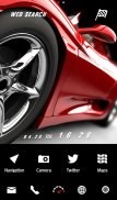 Red Car +HOME Theme screenshot 4
