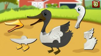 Kids Farm and Animal Puzzles screenshot 1