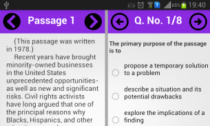 GRE RC Practice screenshot 6