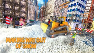 Real JCB Snow Excavator 3D screenshot 1