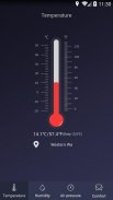 Thermometer - Hygrometer & Ambient Temperature app screenshot 0