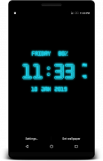 Pixel Digital Clock Live Wallpaper screenshot 3