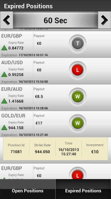 App for binary options