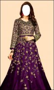 Women Anarkali Dress PhotoSuit screenshot 5