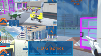 Survive in October University: The mall screenshot 7