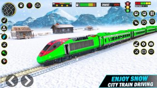 City Train Driving Train Games screenshot 3