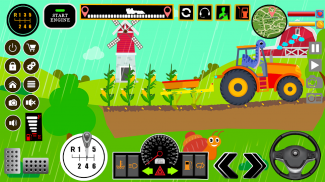 Farm Tractors Dinosaurs Games screenshot 5