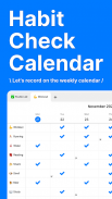Habit Check Calendar screenshot 5