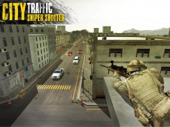 การจราจรในเมือง 3D Sniper ยิง screenshot 7