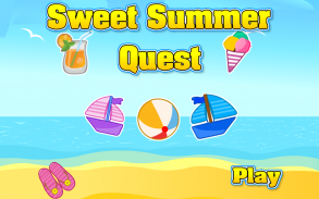 Matching Game-Sweet Summer screenshot 2