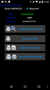 Printer Serial USB Bluetooth screenshot 1