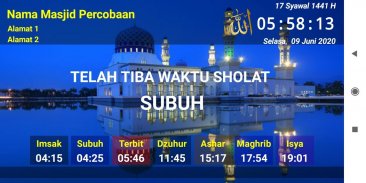 Prayer Times on TV - JWS NOOR screenshot 4